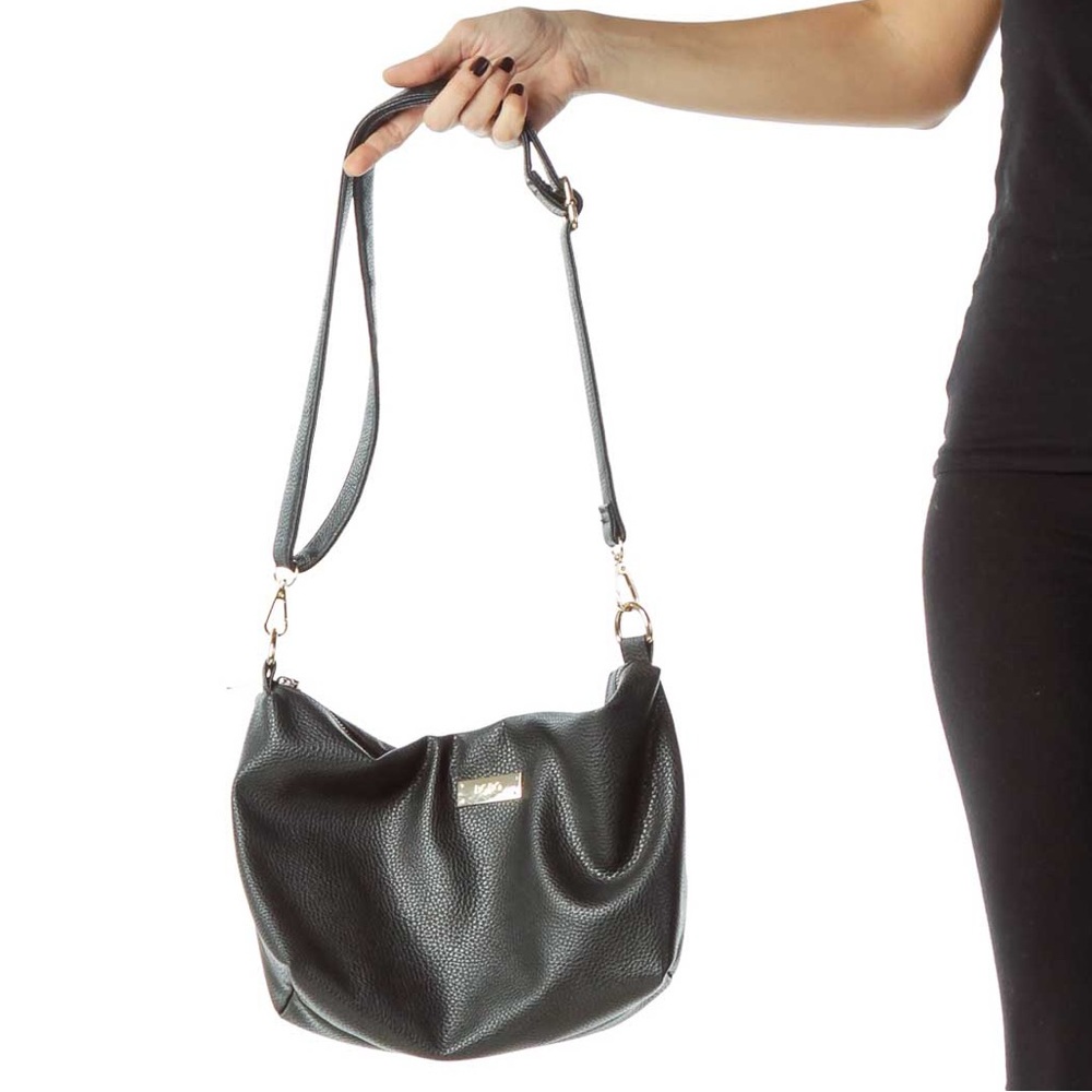 Leather BCBG crossbody bag
